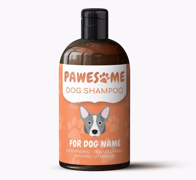 Personalised Dog Shampoo 'Pawesome' for {dogsName}